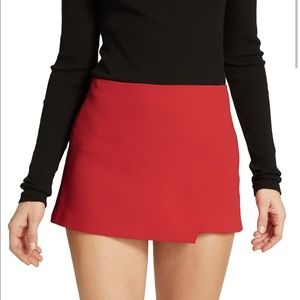 NWT Alice + Olivia Lilia Crossover Mini Skirt